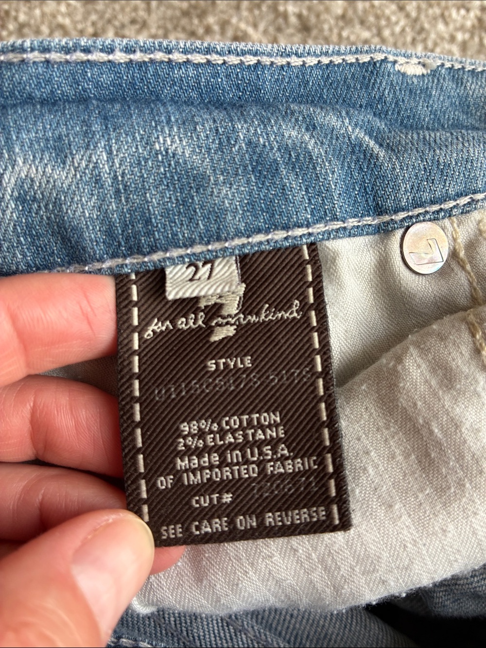7 For All Mankind Dojo Jeans - Picture 5 of 12
